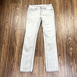 Madewell Rail Straight Jeans Womens Size 25x32 Gray